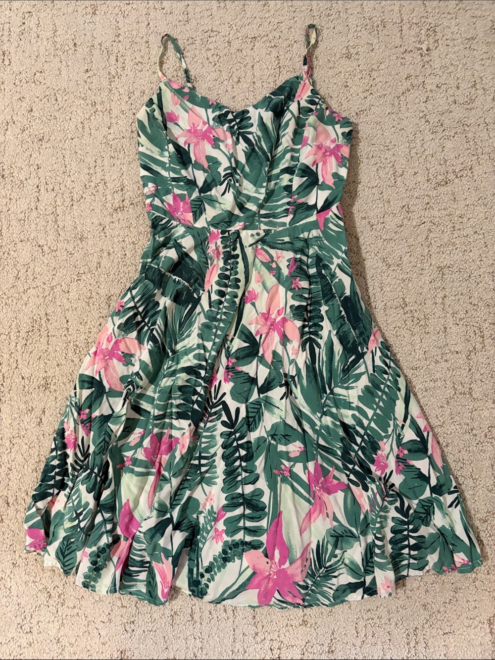 Small Old Navy Tropical Floral Dress